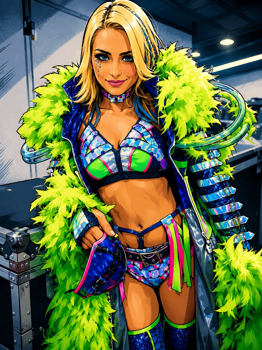 dabeom91's tweet photo. wwe Queen of smackdown Giulia cartoon Ai ver (20260601)#wwe #smackdown #Giulia https://t.co/nAKz3z9Lv3