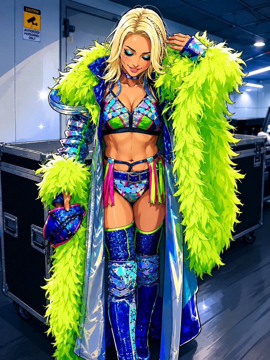 dabeom91's tweet photo. wwe Queen of smackdown Giulia cartoon Ai ver (20260601)#wwe #smackdown #Giulia https://t.co/nAKz3z9Lv3