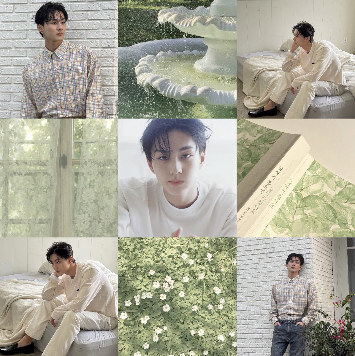 yuwenoki's tweet photo. Jungwon dazed magazine moodboard because i am very bored ♡ https://t.co/7mEUZ8BwDQ