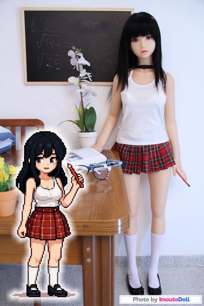 imoutodoll's tweet photo. Nina coudn't miss the Pixel trend! 😊
ニーナはピクセルのトレンドを見逃すわけにはいかなかった！😊 https://t.co/lmZJysMZft