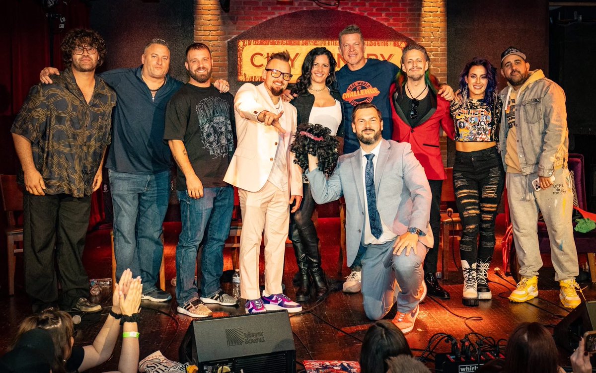 jonmil73's tweet photo. Great time roasting Cara Maria 
#Mtv 
#TheChallenge https://t.co/xIlfg3X7na