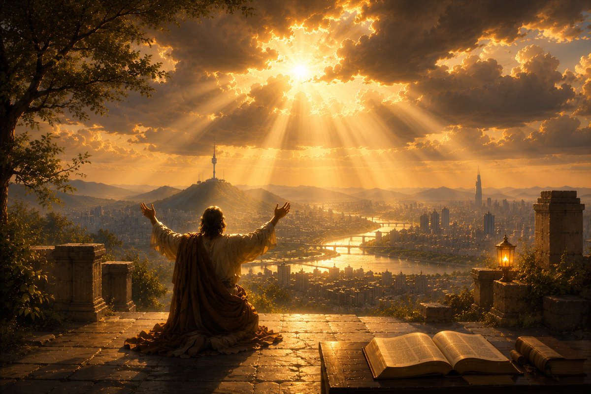 dailyGraceVerse's tweet photo. May God bless Korea.

May His truth shine,
His wisdom lead,
and His peace prevail.

“For nothing is hidden that will not be disclosed, and nothing concealed that will not be known or brought out into the open.”

— Luke 8:17

🇰🇷🙏

#PrayForKorea #God #Faith #Prayer https://t.co/MgmzKUjqz6