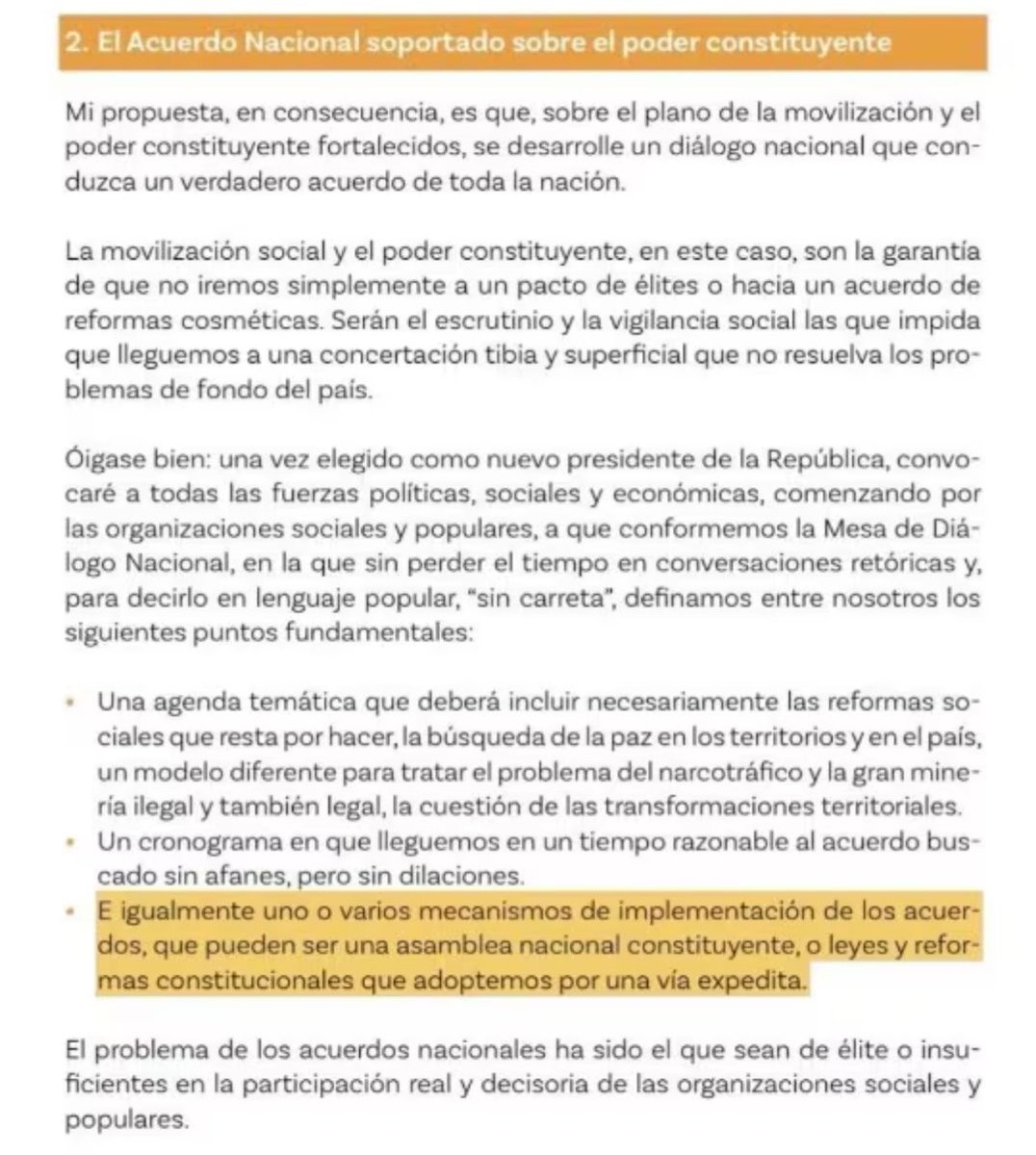 tellyjavier's tweet photo. @ClaudiaLopez No han desistido de la AN Constituyente. Solo la han suspendido. https://t.co/ZaysbML6Kf