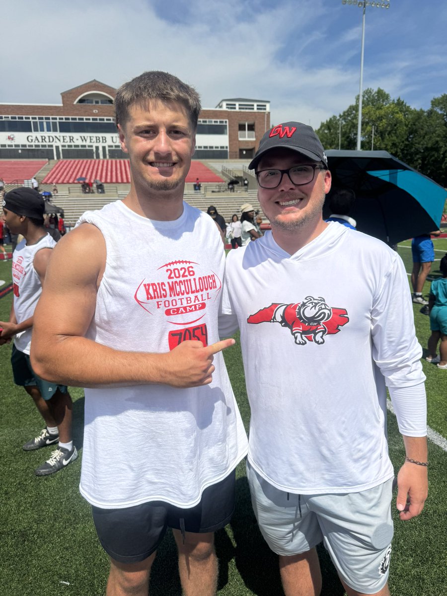 the_kyleking's tweet photo. Got some work in this morning @GWUFootball camp. Thank you @CoachShaw_Jake for the invitation! Appreciate the opportunity to get better. https://t.co/qVkjLAbPoA
