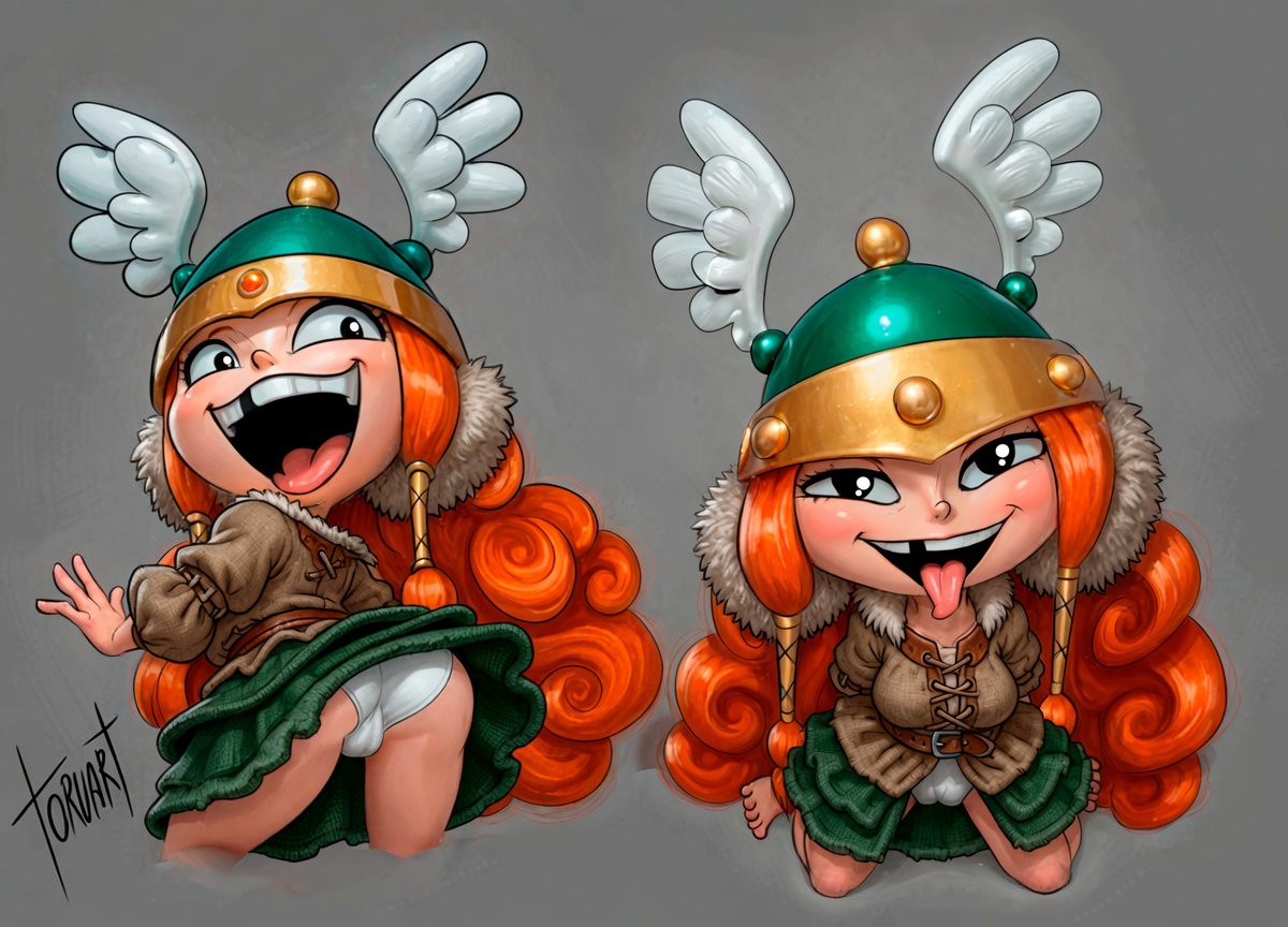 torulero's tweet photo. Barbara the viking fanart hot #fanart - fvll nvde in my patreon see link in my account profile https://t.co/xFkfNMq7Pm