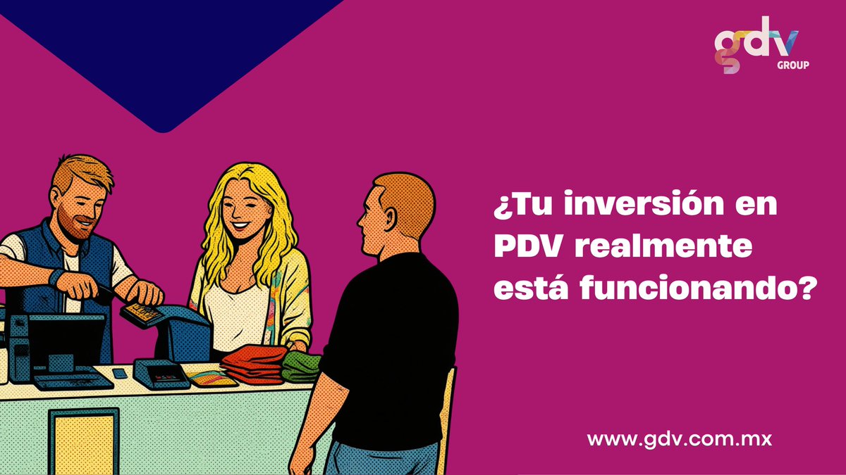 GDVgroup_MX's tweet photo. Medir la efectividad de materiales en punto de venta permite optimizar recursos y mejorar resultados.

Los datos correctos ayudan a tomar mejores decisiones.

#GDVgroup #PointOfSale #PDV #RetailMarketing #ConsumerInsights https://t.co/AJkxBjVsQO
