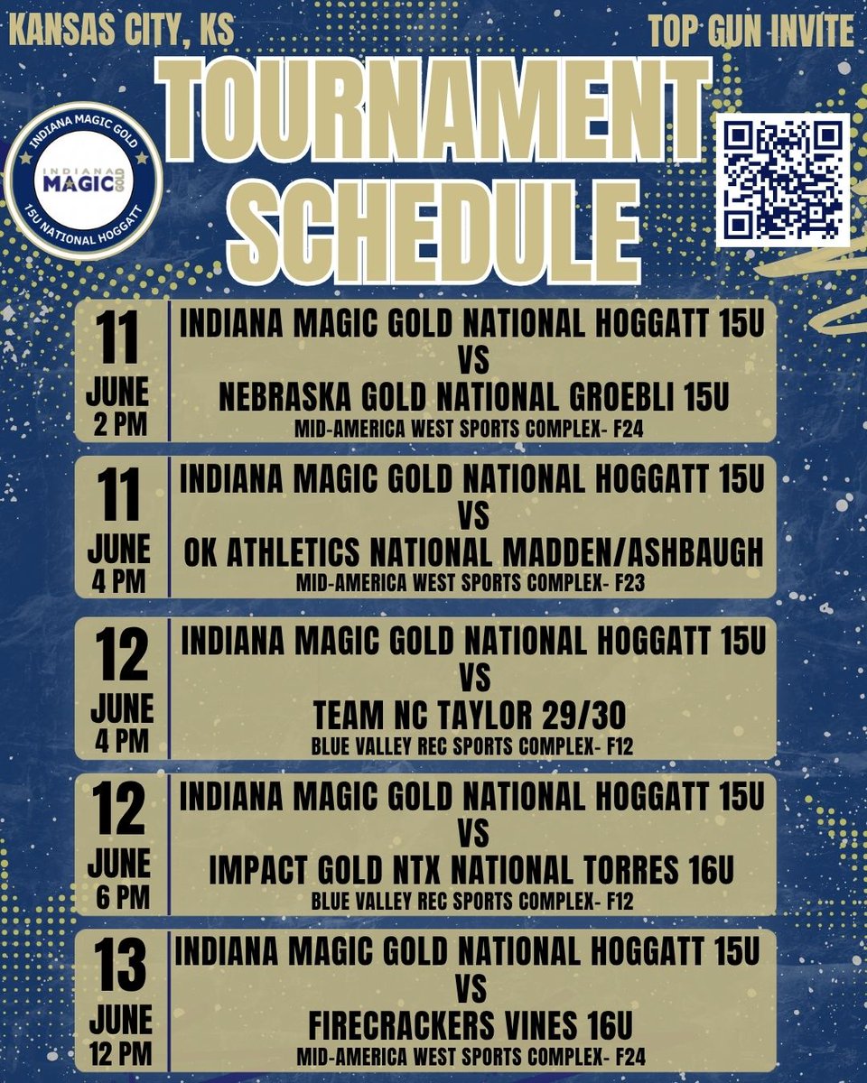 IMGHoggatt's tweet photo. We're back at it this week at the Top Gun Invite in Kansas City, KS.
@CarlynneSchrock @samarranewburn @blytheXwalker @brinnadale2029 @KambrySparks @SophieWhite2028 @ToriDetro @HoggattMorgan @Thaise1309 @Hallie_h20 @CamrynFunk @SophiaFeher2028 @lfreedman2028 @Ella_Barry7 
Let's Go!