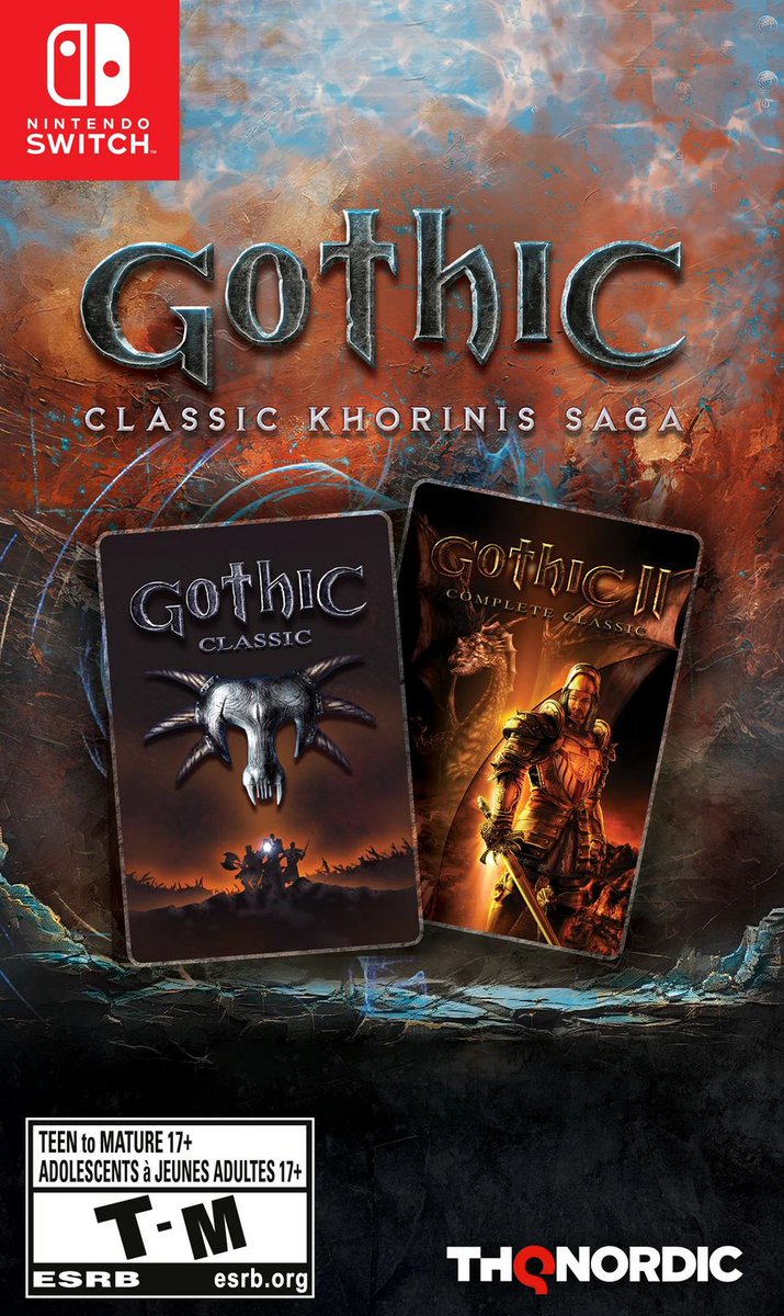 videogamedeals's tweet photo. Gothic Classic Khorinis Saga (S) $14.34 via VGP. Store exclusive. #ad https://t.co/06IJcm4kOM

https://t.co/JbUMx2oZwA https://t.co/D5ENFFWiL0