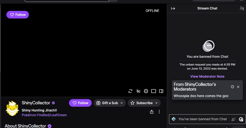 LappyIsMyName's tweet photo. @ShinyCollector_  I rememberwhen this guy banned me fromhis twitch chat and I still dont know why the only possible thing I can thinkof is that I talkedone sentence about smokingweed he said he didnt like that Iapologized but this was rightafter he was talking about drunkdriving https://t.co/MMgDNQv96s