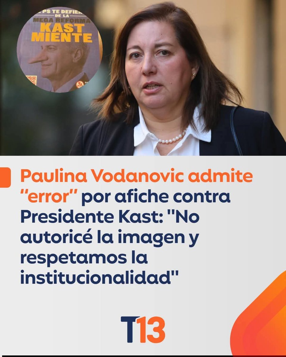 marce_amalia's tweet photo. TIPICO ZURDO, CUANDO LO PILLAN. 😂🤣😂🤣😂 

Aseguró que los afiches dejarán de repartirse..  Esta guatona es tan mentirosa como la Chanchelet.. https://t.co/inXPDlZWv8