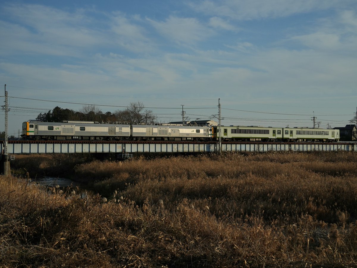Re_Joban's tweet photo. 最近話題になっているキハ111、112-209
KYは到着から解体までのスパンが短いので、手付かずである以上今後の動きが気になる
2025.12.8 https://t.co/YCEaVKMQbp