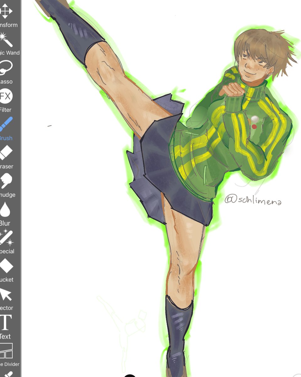 schlimena's tweet photo. chie repost for the p4r hype #persona4 https://t.co/Mvn9beYyVU
