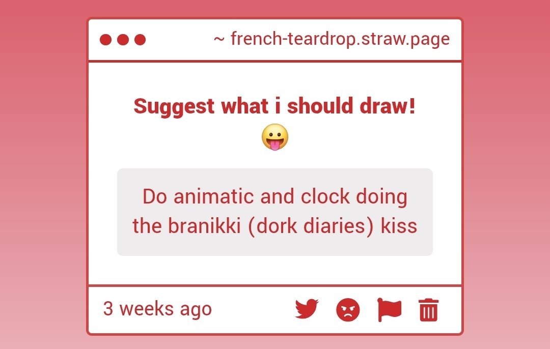French_Teardrop's tweet photo. dork diaries kiss but animaticlock! (Strawpage request) #animaticlock https://t.co/ufkBErSx5m