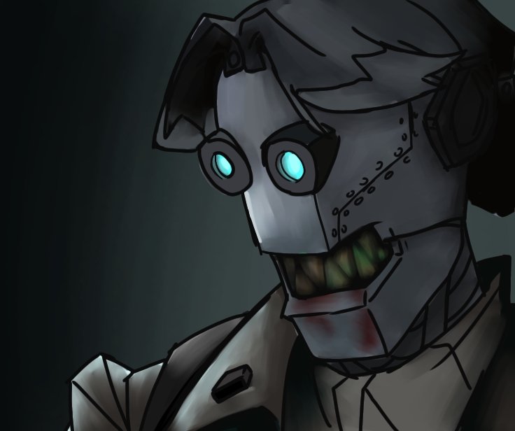 AZafiro_JM's tweet photo. Y estás sin su versión robot, la versión robot de nurse también ataca con los dientes https://t.co/t6MJz0zSp6