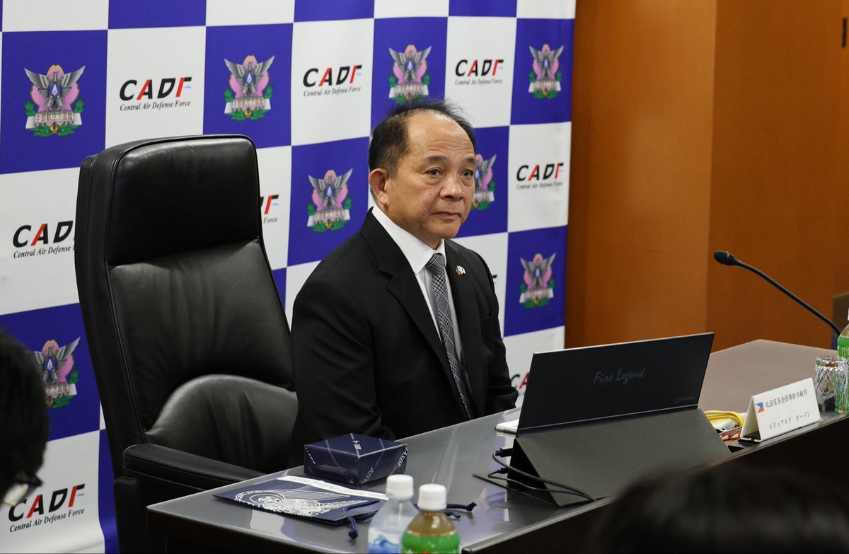 中部航空方面隊 司令官 久保田空将は、フィリピンのエドゥアルド