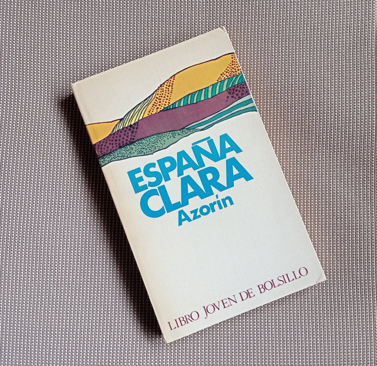LibrosVintage's tweet photo. “Cuando Sancho sale de la Ínsula (...) nos dice (...) que él prefiere hartarse de gazpachos que comer todas las gollerías que pudieran darle en la Ínsula”

✒️ José Martínez Ruiz, "Azorín"
📆 8 jun 1873–2 marzo 1967

'España clara'
#LibroJovendeBolsillo n° 45 #LJB
Ed. #Doncel 1973 https://t.co/RmAhOY8gOb