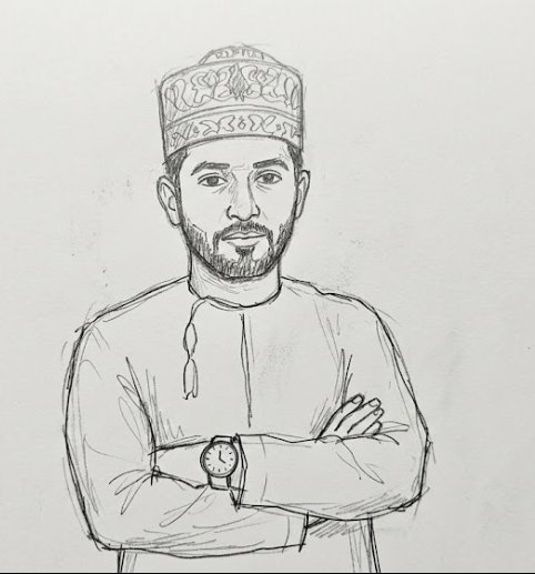 Drawnthem's tweet photo. @binali_80 
تشرفت برسم هذه اللوحة للاخ الاستاذ محمد الراشدي 
 يارب يشوفها وتنال اعجابه ويسوي اقتباس🙏 ، 
وان شاء الله يعطيني هديه بسيطه دعم وتشجيع 🌹. https://t.co/35qYc9LRBo