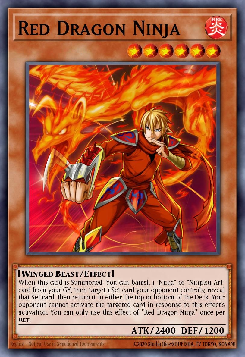 every_ygocard's tweet photo. Red Dragon Ninja https://t.co/UxyaJMz3kB