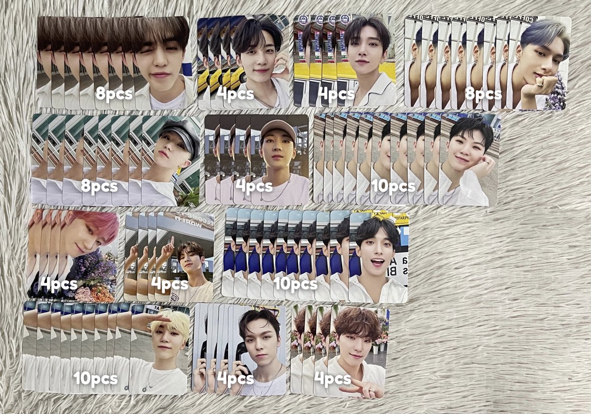 Merch_haul's tweet photo. Bulk SALE wts lfb

✿ Seventeen 17rh kpopmerch pob luckydraw ✿

✿₱20,500 set for 82pcs (₱250 ea)
✿ONHAND
✿selling as set only
✿can ship ww

Scoups Jeonghan Joshua Jun Hoshi Wonwoo Woozi Dk Mingyu The8 Seungkwan Vernon Dino vc ld pc kpop merch kpm 17rh stf fts sector17 https://t.co/7WgVDzj3wP
