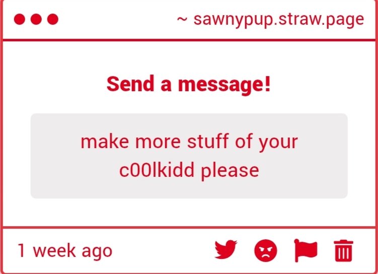 sawny_pup tweet picture
