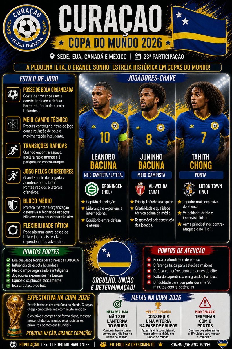 CP4tips's tweet photo. Obrigado IA por trazer alguma informação sobre Curaçao, se dependesse do meu conhecimento vocês ficariam sem informação nenhuma.

Inclusive esse post vai ser bem simples, dos jogadores convocados só conheço Chong que é cria do United, o restante é tudo who https://t.co/517EJBiwzm