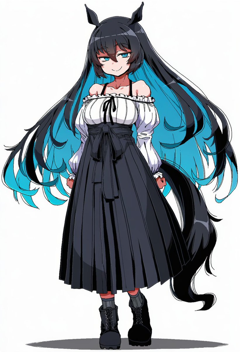 yaminochan's tweet photo. よその子作る前にうちのこをブラッシュアップしようとする過程で別バリエーションのヤミノアイムちゃん達が多数生まれては消えていってます https://t.co/znPpdyzMZM