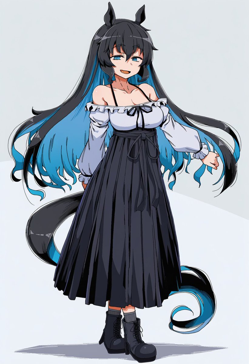 yaminochan's tweet photo. よその子作る前にうちのこをブラッシュアップしようとする過程で別バリエーションのヤミノアイムちゃん達が多数生まれては消えていってます https://t.co/znPpdyzMZM