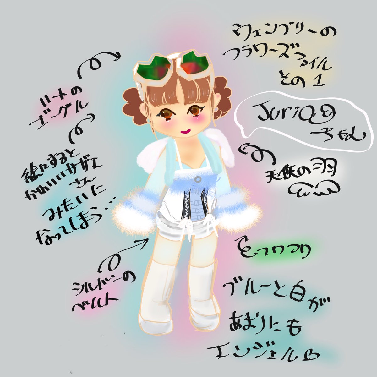 cootomi1's tweet photo. 最近筋肉作りにばかり勤しんでいたが、描かずにはおれんよね👽
ウェンブリーに咲いたフラワーズを🌸
#XG https://t.co/PR7blv0TsQ