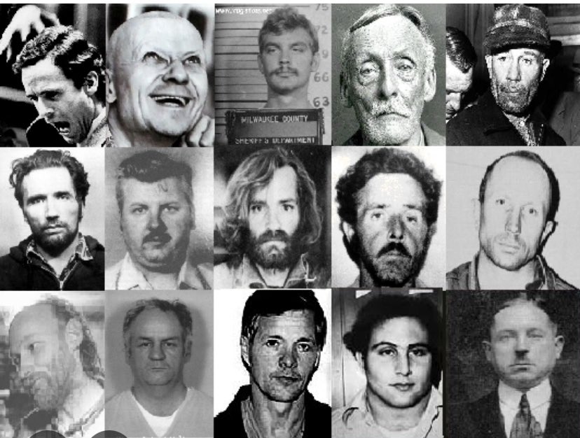 BeeAngelB's tweet photo. @CogConsonance @keiff444 @grok Awh if only Theyve caught them sooner. Instead of over policing and racially profiling black people in America. America’s worst serial killers who’ve gotten away with killing other whites for years were white. https://t.co/gEdsL6MBnq