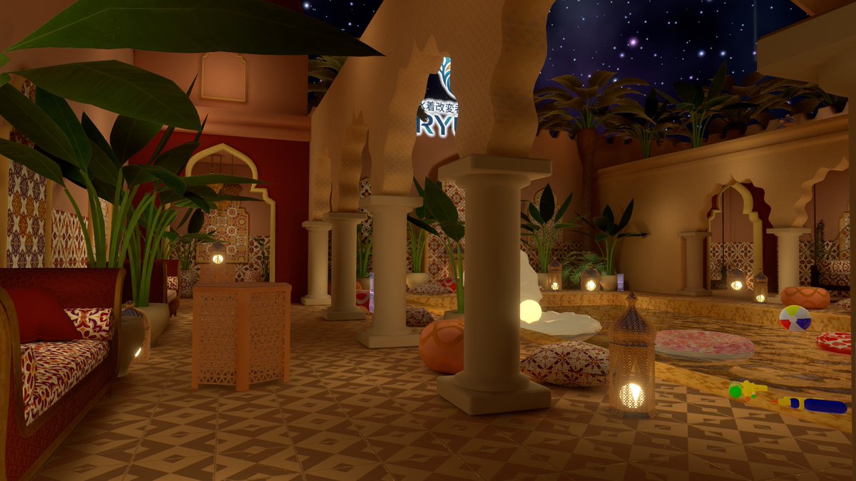 CHESED___'s tweet photo. 2026/6/9公開
『水着改変者向け集会場 RYUGU』
#VRChat #VRChat_world紹介

「水着改変したのに気軽に使えない…」
そういう方のための水着で過ごせる集会場
プールサイドでゆっくり過ごしたり
プールに入ってお話したり
水着改変を自然に使える集会場です

水着改変をしてRYUGUでぜひお過ごしください https://t.co/kOsQCjzf9Y