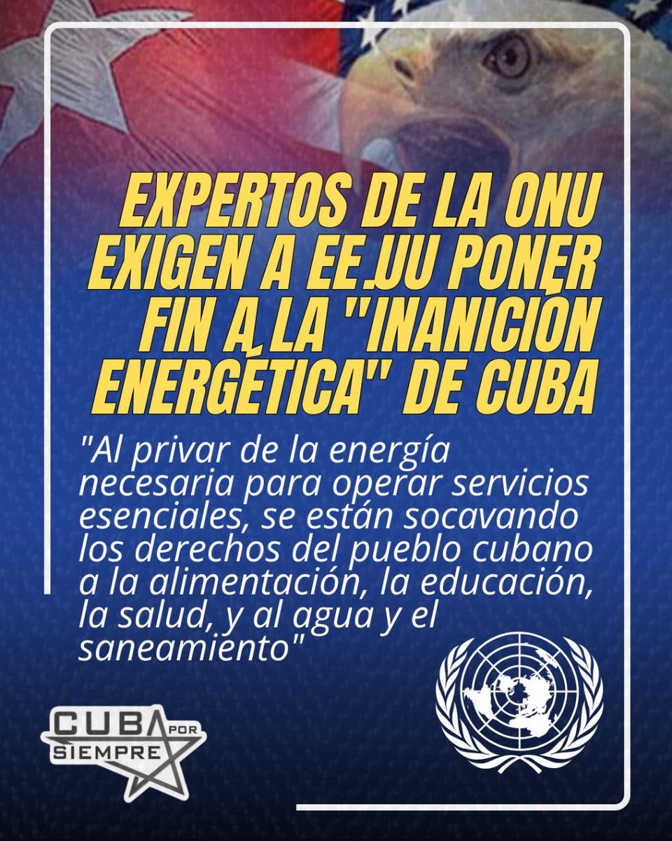 MariaDiazPerer1's tweet photo. El corte energético como herramienta coercitiva viola las normas internacionales de derechos humanos al socavar el acceso a la alimentación, la salud, la educación y el agua.
#TumbaElBloqueo
#LaPatriaSeDefiende https://t.co/02pGi2CH94