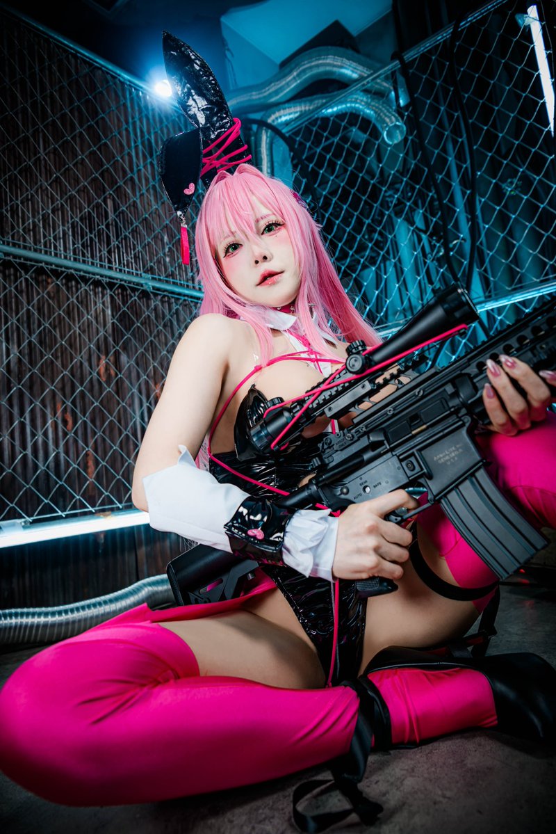 yuco8910's tweet photo. 【Cosplay】

勝利の女神:NIKKE

ベルベット
(センシュアルラビット)🐰💕

📸@SOC30kibf 
Studio(@studio_sheata )

#NIKKEcosplay https://t.co/GTOrz6938s