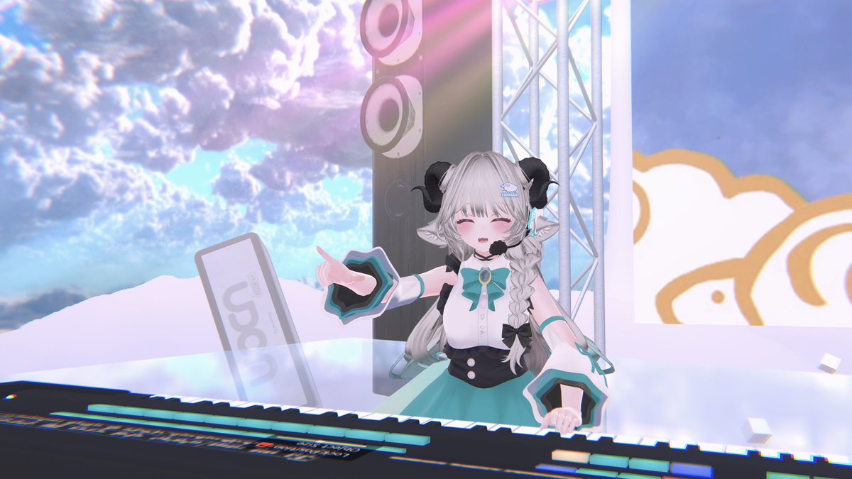 AmayoiTsubaki27's tweet photo. おはよーございます
げつよーび、今週は天気が良くない日が多いけど気温は高いみたい
冷房、水分補給と休憩と上手く駆使して今週も無理せずいきましょー

#そらドリ　#skavatars https://t.co/Xwxg6DagL9