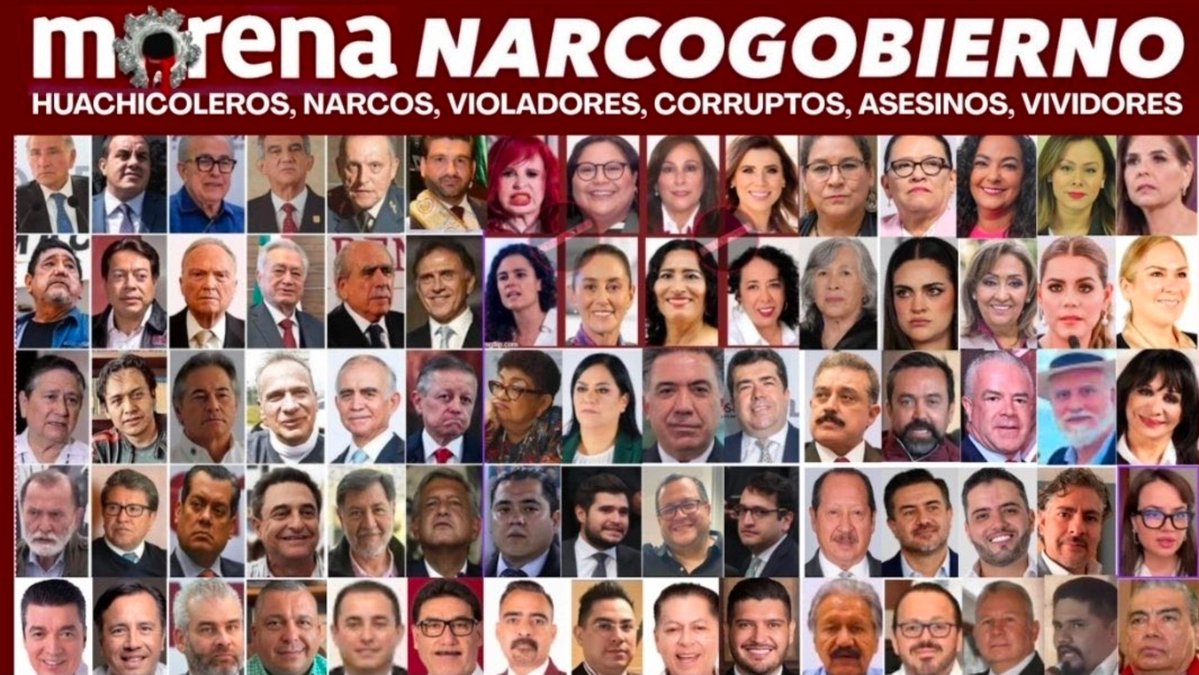 luisneza's tweet photo. @latinus_us @OHarfuch, no te conviertas en el Garcia Luna de la inepta de @Claudiashein y @lopezobrador, envía a esos narcotraficantes,  haz tu trabajo y  no seas cómplice de esas ratas pulguientas. Obedeceras a tu narco-presirvienta o harás los correcto? https://t.co/vhTzttjNOk