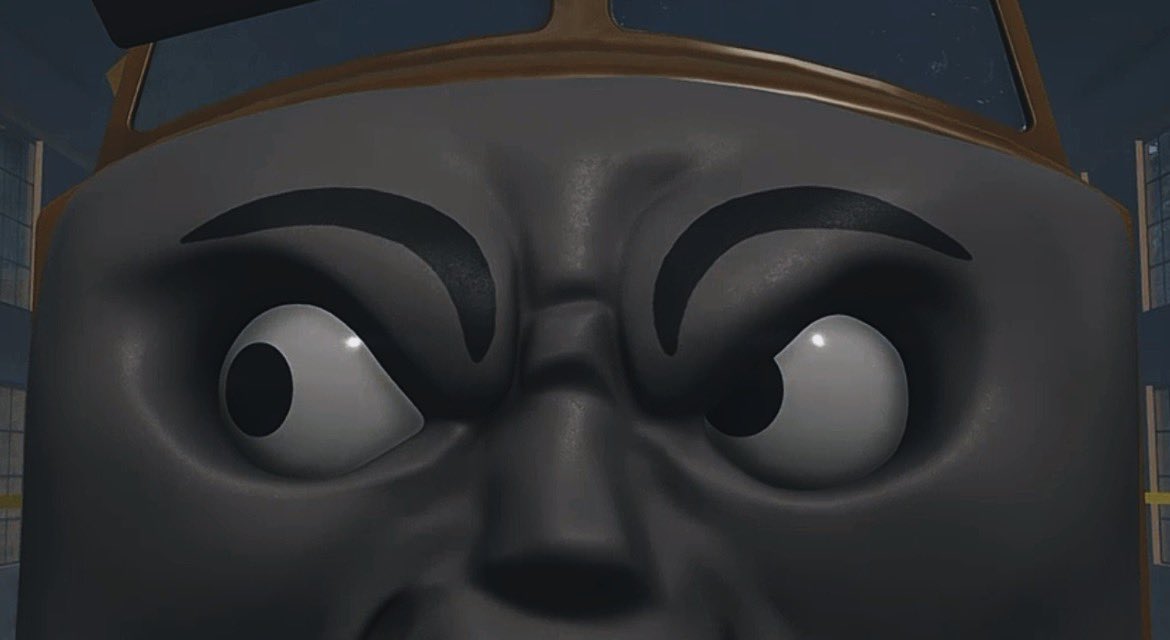 TMRAOfficial's tweet photo. Sodor’s biggest threat can end up in the strangest of places sometimes. He’s not too good at picking hiding spots.

Aftermath Episode 1 coming July 26th, 2026. https://t.co/DJDiprEt5F