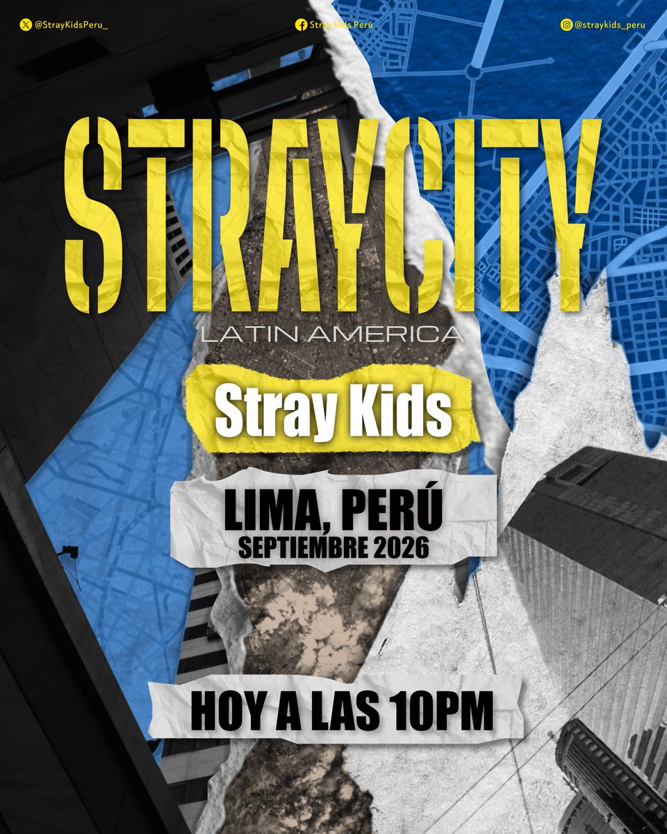 StrayKidsPeru_'s tweet photo. 📢 STAY, ¡hoy continuamos! 💙

Un día más, una oportunidad más para hacernos escuchar 😎

Cada publicación, respuesta y RT ayuda a demostrar el interés y la fuerza de STAY 🇵🇪
Únete a la tuiteada masiva hoy a las 10 PM utilizando estos hashtags 👇

#⃣StrayCityPeru 
#⃣StrayKidsEnPeru

Y etiqueta a 🔻
@livenationperu @livenation
