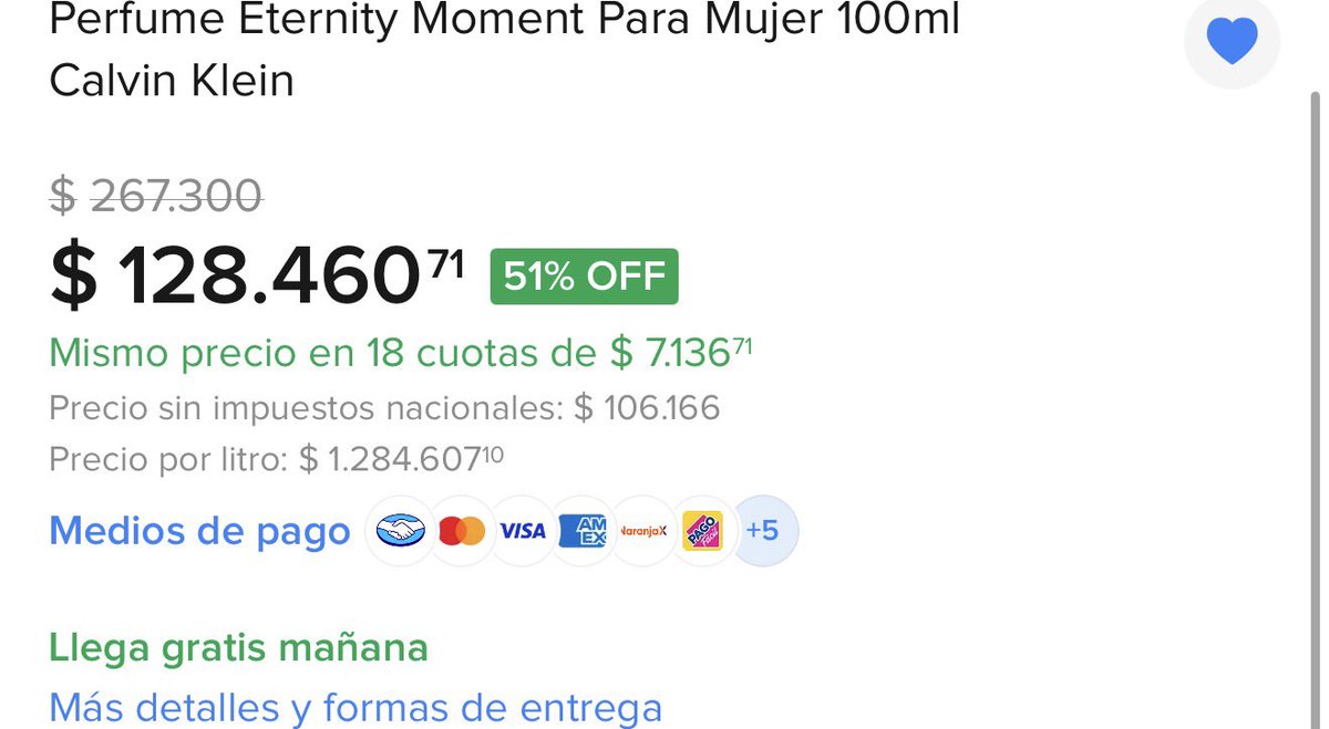 vmenditto's tweet photo. 💓Para las que se quedaron con ganas el lunes pasado , 18 sin intereses 

$128000

Link 🔗 
https://t.co/zYZ4gyJW4V https://t.co/F2qhKGjL2u