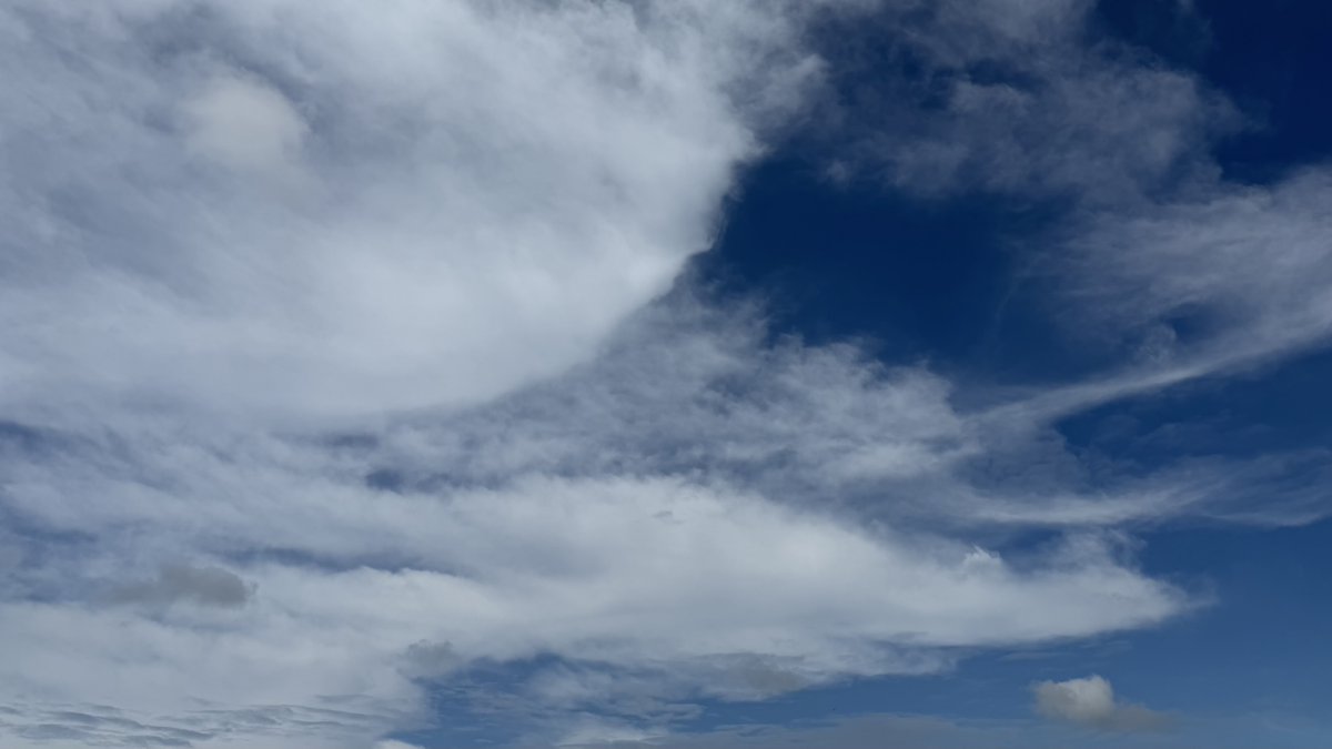 rockyhappa's tweet photo. おはようございます☕️
朝方曇ってた空も☁️☁︎雲が取れて陽が差し始めた🌤️✨青空と白い雲のコントラストが美しい💙🩵
予報は☀️のち夕方から☁️マーク夜には雨もあるとか🌂傘を持って行こうかな
今週もよろしくお願いします🙇‍♂️
どうぞ素敵な一週間を🥖 https://t.co/yn5fAtP024