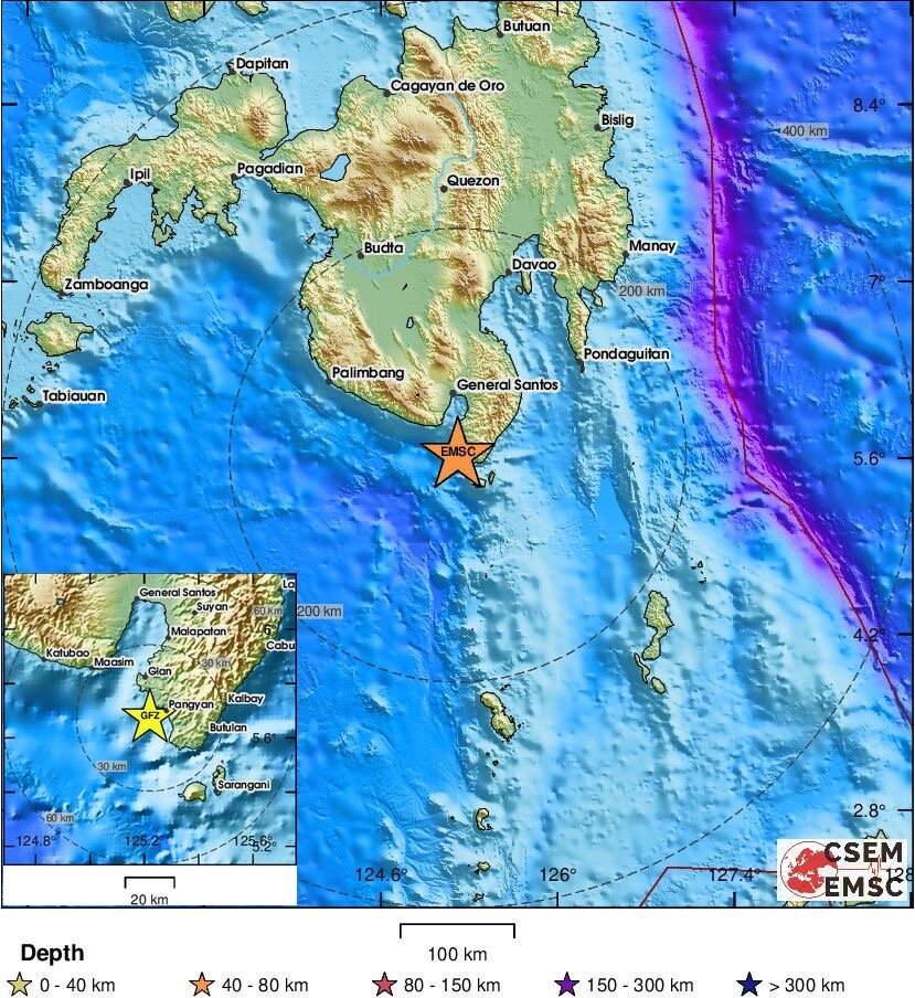 RT_com's tweet photo. Philippines rocked by powerful M 8.2 QUAKE https://t.co/HDYGiq3GHO