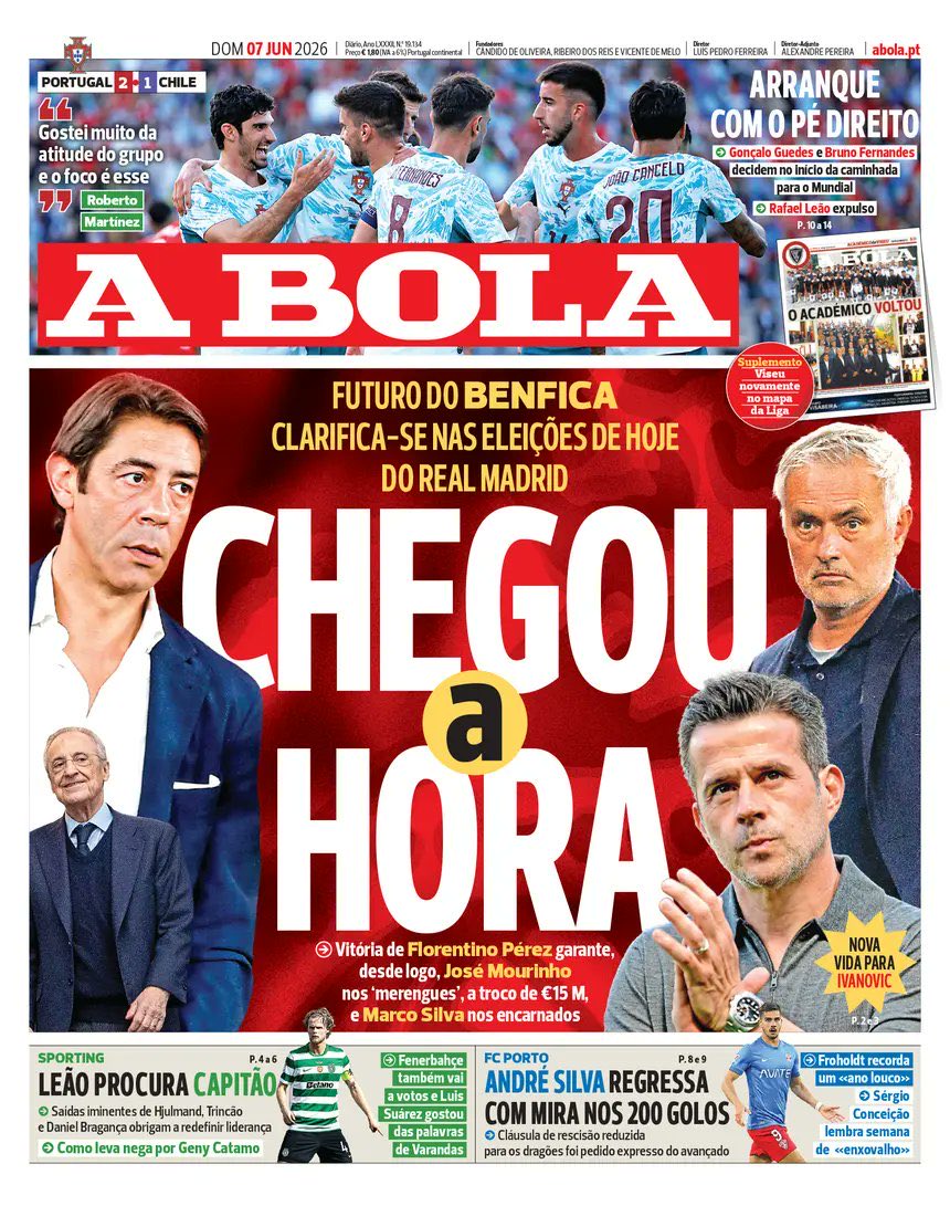 ManuelMSerra's tweet photo. Oficial. Tornou-se oficial um dos momentos mais subalternos e de criadagem de um presidente na história do futebol.

Não é pela decisão de Mourinho. Não é pela decisão de contratar Marco Silva. Muito menos pela não renovação.

Desde Março até hoje, nada se decidiu face à continuidade ou não do treinador. Tratou-se de uma sequência de acontecimentos comandados por outros. De outro Clube. Independentemente da condição resolutiva aposta no contrato, a qual se houvesse acção, teria sido um elemento fundamental para se negociar com elevação.

Estes 15M não tornam o Benfica mais rico. Não impedem o Benfica de mudar a sua política de venda obrigatória de jogadores, sem margem negocial para os seus melhores jogadores.

O que se tratou aqui foi de princípios e valores fundamentais do Clube: decidir o seu destino sobre os seus trabalhadores. Independentemente do futuro destes.

Contratar um jogador, alienar o seu passe, nada é comparável a três meses de silêncio, perante o treinador da equipa de futebol profissional e o seu destino. Que o Benfica não decidiu por absoluta incompetência.

O Benfica caminha para um buraco profundo de desconsideração desportiva e de simbologia com esta inacção cruel.

Na próxima AG da época desportiva, os sócios nunca poderão deixar prevalecer um valor financeiro, face a uma decisão que excluiu a autonomia e a presença de um Gigante Mundial. 

Estejamos cientes do que está diante de nós.

O renascimento de um exemplo e de um orgulho que é Nosso, o BENFICA!

🔴⚪🦅