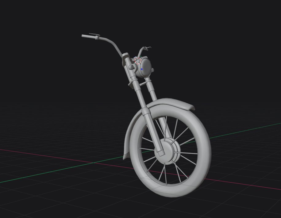 NullSquids's tweet photo. Work in Progress; hard surface model!

#Blender #3dmodel #Robloxdev #bike https://t.co/E3GLWRIK4b