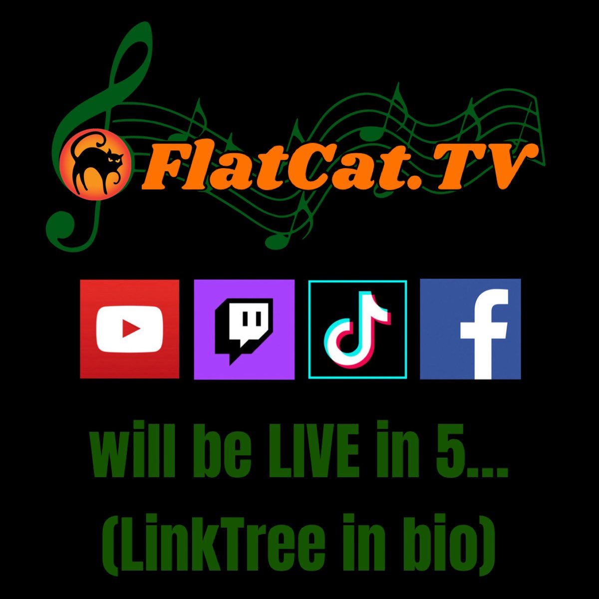 flatcatradio's tweet photo. I’ll be LIVE in 5…
#linktreeinbio #livemusic #indiemusic #singersongwriter https://t.co/VXSDFPioht