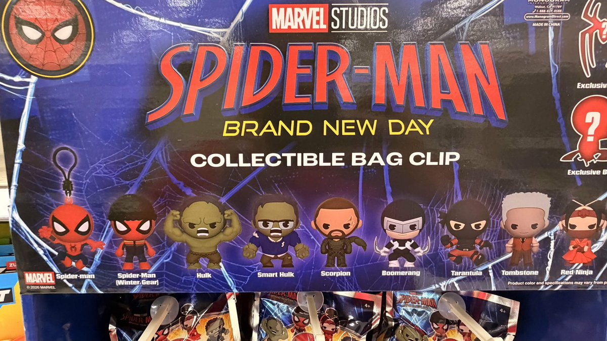 DavidBicoff's tweet photo. New look at ‘SPIDER-MAN: BRAND NEW DAY’ mini figures. https://t.co/0moZO98wvF