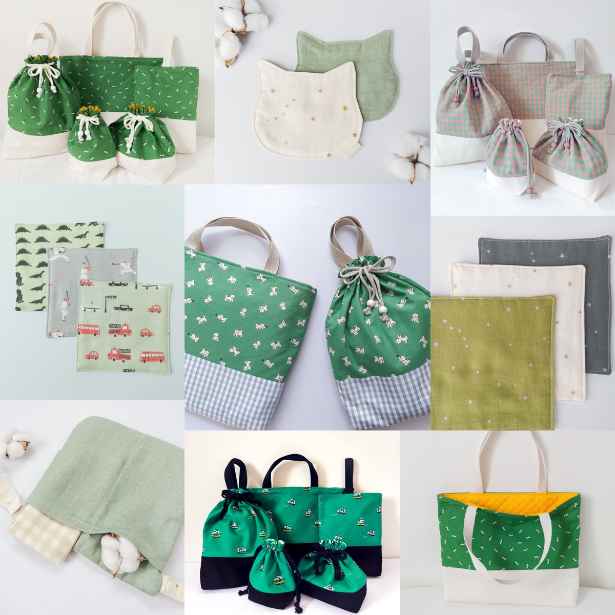 waft17's tweet photo. #クリエイターリンクデー
#365DIYtheme

いつもありがとうございます🍀
推しカラーのグリーン集めました💚 ̖́-

【好きな季節は秋🍂】
秋服が好きすぎます♡
#minne 
https://t.co/x41DBXIUpV https://t.co/1bLTFOvzTM