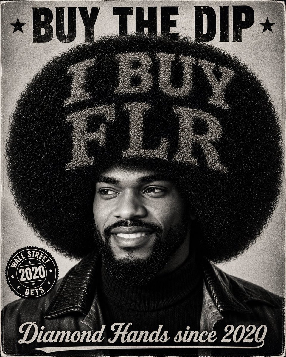 TheGrungieNFTs's tweet photo. FLR BROs barber asked him what haircut he wanted.

He said:

“Make my investment strategy visible from space.”

I BUY FLR 💎🙌

Diamond Hands Since 2020

flare-networks:native 

☀️🕶️ https://t.co/GDOFLfsVuf