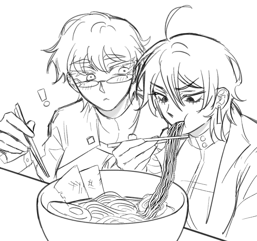 seaweedtofusoup's tweet photo. When ur coworker asks u to grab dinner after work and share a plate but then she genuinely orders the 11 pound ramen bowl challenge and finishes it so you lowkey realize you like girls and nonchalantly try to shoot ur shot https://t.co/VNPDHlpjul