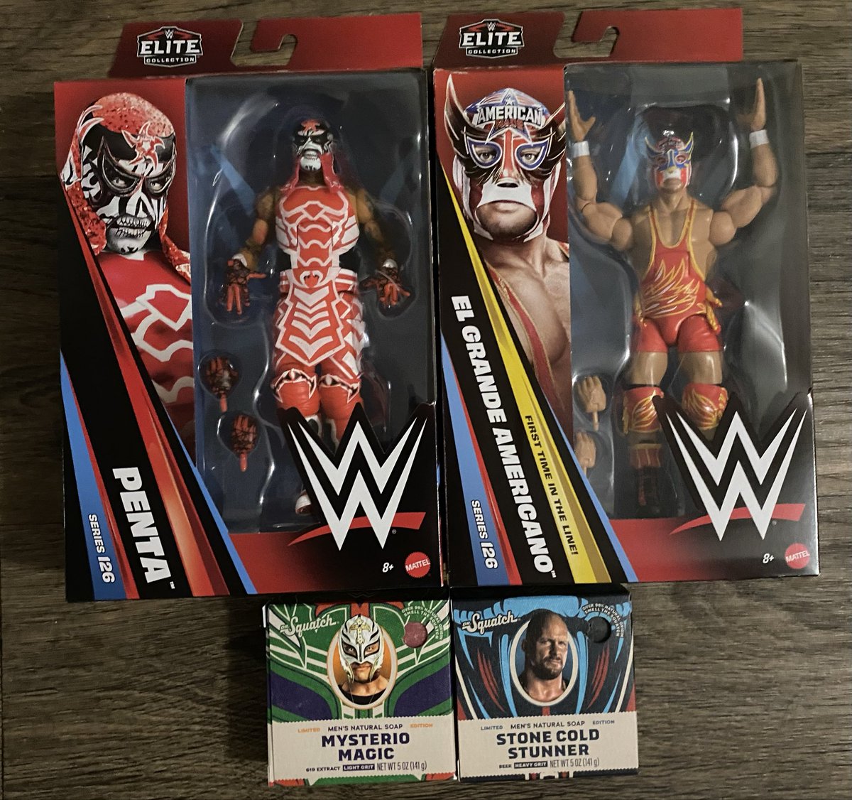 Christian14L's tweet photo. Recent get from @Walmart #FigLife @WrestleFigNews @FullyPoseable @VintageJakksBCA @3collectabros @doingthefavor @Soda_hunter @figheel @pickett_shaun @actionfigattack @FigHNTR24_7 @Stuttsy https://t.co/6M8J56ft0G