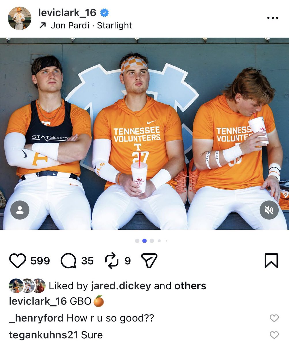 benmckee14's tweet photo. Levi Clark announced on Instagram this evening that he is returning to Tennessee for his junior season. 

🔗 https://t.co/ZIZsJiQv7Q https://t.co/1Z20DnH3tg