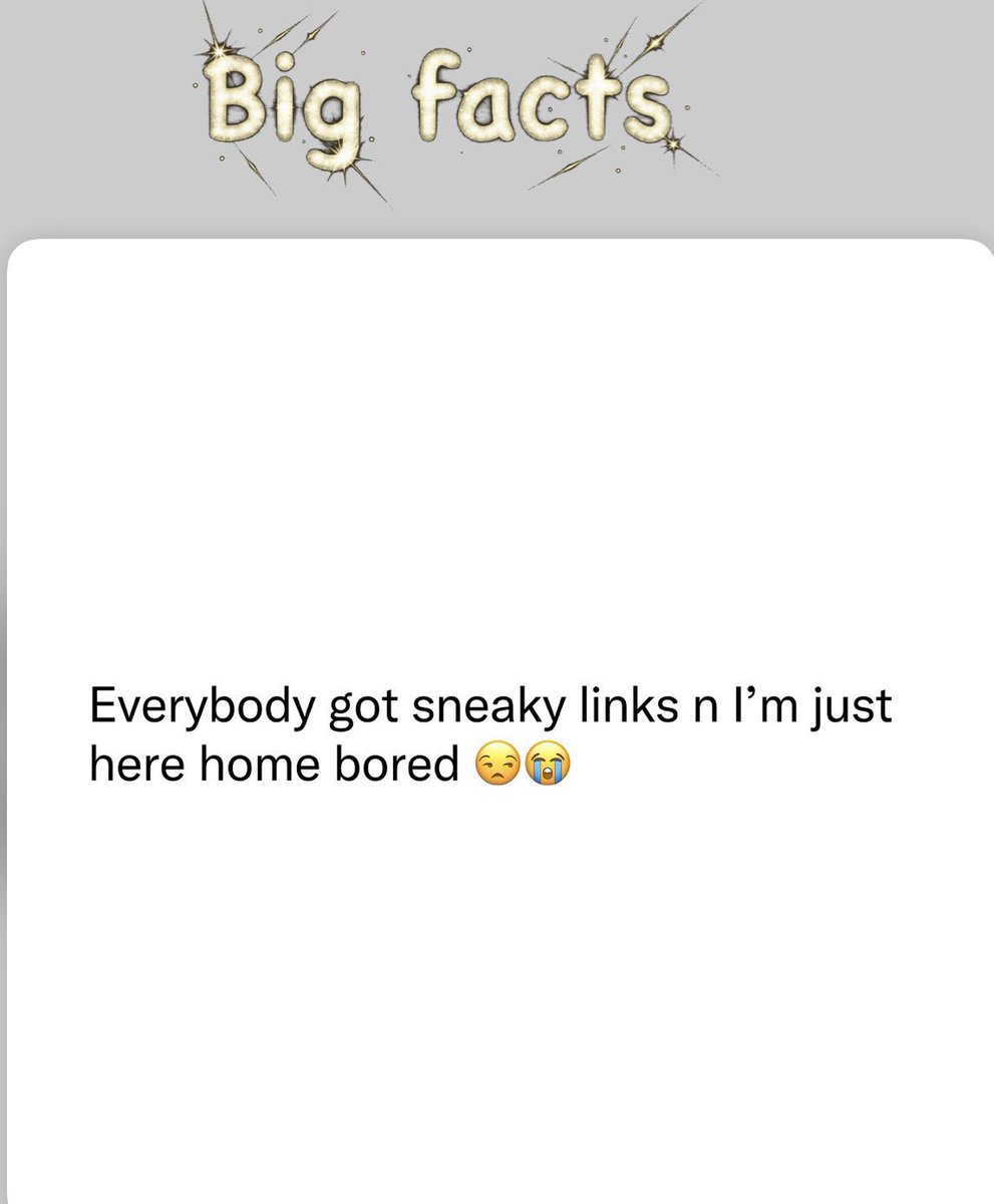 BigDamnShawn's tweet photo. Soooo me ugh but …..

Sneaky Link 🧵 https://t.co/JO6H4k5xrq