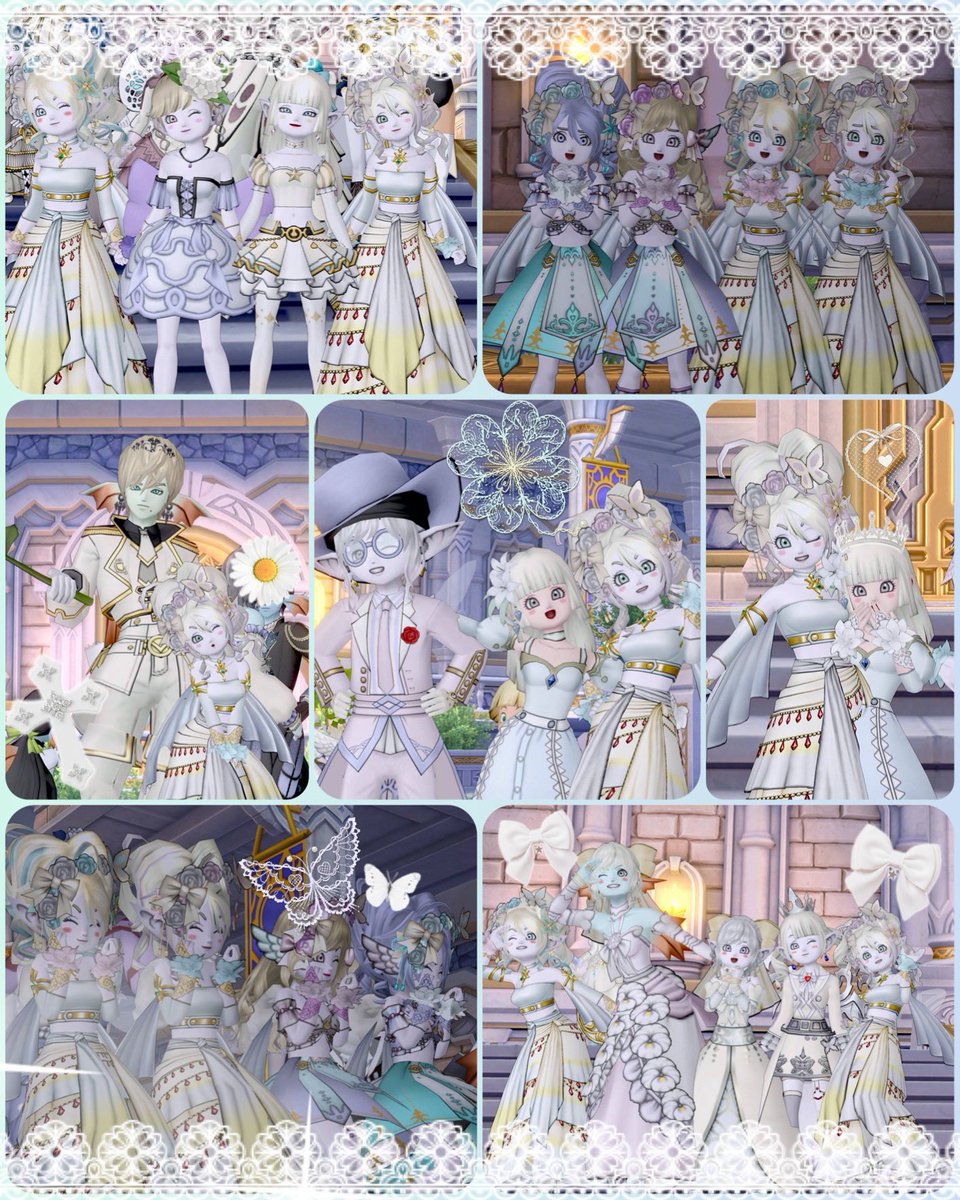 osiru_dqx's tweet photo. 𓏸𓈒꒰ঌ #ジューンブライド交流会 ໒꒱𓈒𓏸

今回は #しるみー日和 での参加🩵
素敵なウェディングドレスたちがいっぱい✨
お写真ありがとう(ᐡ⸝⸝>𖥦<⸝⸝ᐡ)♡♡☁️🕊️☁️♡ https://t.co/MVfMlS070s